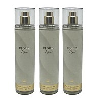 Bath & Body Works CLOUD NINE Cloud 9 Fine Fragrance Body Mist Gift Set 8 oz Pack Lot of 3-2023 NEW Scent - Limited