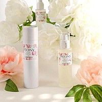 Liliya's Aroma Peony Fragrance Mist for Hair & Body, Fresh Peony, Rose, Floral, Vegan, Clean Long-Lasting Scent 3.3 Fl Oz