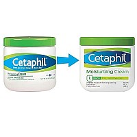 Cetaphil Moisturizing Cream For Dry/Sensitive Skin, Fragrance Free 16 Oz