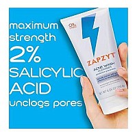 ZAPZYT Acne Wash Treatment For Face & Body - 6.25 oz