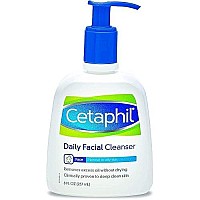 Cetaphil Daily Facial Cleanser For Normal To Oily Skin, 8 Ounce