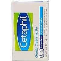 Cetaphil Gentle Cleansing Bar For Dry/Sensitive Skin 4.50 Oz