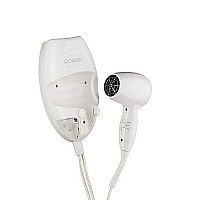 Conair 1600 Watt Wall-Mount Hair Dryer With Led Night Light, White