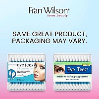 Fran Wilson EYE TEES COTTON TIPS 80 Count - Precision Makeup Applicator, Double-sided Swabs with Pointed and Rounded Ends for Perfect Blending, Effective Cleaning and Precise Touch-ups