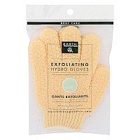 Earth Therapeutics Exfoliating Hydro Gloves, Natural