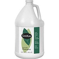 Shikai - Everyday Cleansing Shampoo, Plant-Based, Non-Soap, Non-Detergent, Gently Cleanses Leaving Hair Soft and Manageable (Unscented, 1 Gallon)