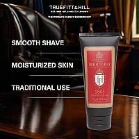 Truefitt & Hill Shave Cream Tube - 1805 | Incredibly Close, Yet Comfortable Shave, 2.65 ounces