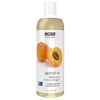 Now Solutions, Apricot Kernel Oil, Hair Moisturizer, Rejuventaing Skin Oil, Softens Fine Lines, 16-Ounce