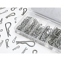 Performance Tool W5210 150pc Hair Pin Assortment, Silver