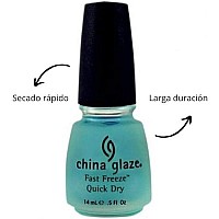 China Glaze Fast Freeze Quick Dry Nail Polish, 0.5 Ounce