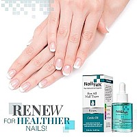 Nail Tek Renew, Natural Cuticle Oil with Tea Tree for All Nail Types, 0.48 oz, 1-Pack