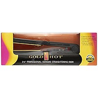 Gold N Hot GH2145 2-1/4 Professional Ceramic Flat Iron