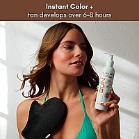 Sun Laboratories Ultra Dark Self-Tanning Lotion for Body and Face - Sunless Tan Golden Glow - Dark - 8 fl oz Bottle