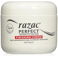 Razac Perfect for Perms Finishing Creme Daily Hairdressing and Scalp Conditioner, 4 Ounce