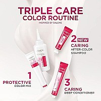 L'Oreal Paris Excellence Creme Permanent Triple Care Hair Color, 5RB Medium Reddish Brown, Gray Coverage For Up to 8 Weeks, All Hair Types, Pack of 1