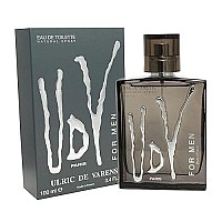 Udv Black By Ulric De Varens 3.4 oz Eau De Toilette Spray for Men