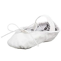 Capezio Girls Daisy 205 Ballet (Toddlerlittle Kid) Dance Shoes, White, 13 Little Kid Us