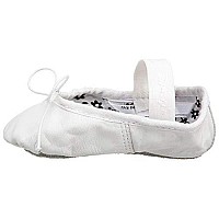 Capezio Girls Daisy 205 Ballet (Toddlerlittle Kid) Dance Shoes, White, 13 Little Kid Us