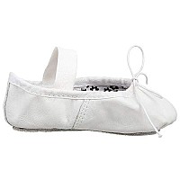 Capezio Girls Daisy 205 Ballet (Toddlerlittle Kid) Dance Shoes, White, 13 Little Kid Us