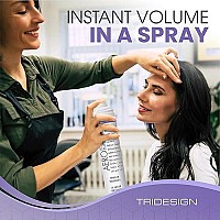 TRIDESIGN Tri Aero Body Infusion - Spray-In Volumizer for Fine Hair - Adds Volume and Texture - Dry Hair Spray with Wow Raise the Root Lift Spray, Dream Big Volumizing Spray 10.5 oz