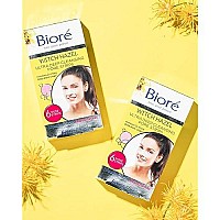 Bior Witch Hazel Ultra Cleansing Pore Strips, Nose Strips, Clears Pores Up To 2X More Than Original Pore Strips, 6 Ct, Features C-Bond Technology, Oil-Free, Non-Comedogenic Use (Packaging May Vary)