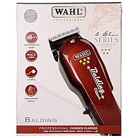 5 Star Balding Clipper - Model  8110 - Red