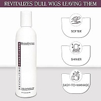 Brandywine Revitalizing Conditioner for Synthetic and Natural Hair Wigs, 8 Ounce