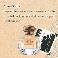 Tocca Eau De Parfum, Stella: Fresh Floral, Blood Orange, Freesia, Spicy Lily, Hand-Finished Bottle, 1.7 Oz. | 50 Ml