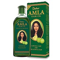 Dabur Amla Hair Oil - Amla Oil, Amla Hair Oil, Amla Oil for Healthy Hair and Moisturized Scalp, Indian Hair Oil for Men and Women, Bio Oil for Hair, Natural Care for Beautiful Hair (500ml)