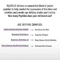 MyChelle Dermaceuticals Supreme Polypeptide Cream Unscented (1.2 Fl Oz) - Anti-Aging Cream with Powerful Peptides, Help Lift & Revive Skin, Help to Reduce the Appearance of Fine Lines and Wrinkles