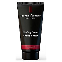 The Art Of Shaving Shaving Cream Tube, Sandalwood, 2.5 Fl. Oz