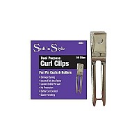 Soft N Style Dual Purpose Curl Clips,One Size