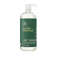 Tea Tree Lemon Sage Thickening Shampoo, Builds Body + Boosts Volume, For Fine Hair, 33.8 fl. oz.