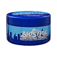 Lusters S-Curl 360 Wave Control Pomade 3 Ounce (88ml) (2 Pack)