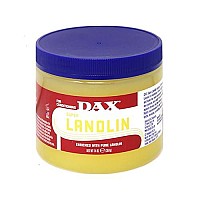 Dax Conditioner 100% Pure Lanolin 14 Ounce Jar (118ml) (2 Pack)