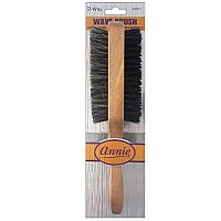 Annie- 2 Way Wooden Wave Brush 2071 - 100% Boar - Sturdy and Thick for Any Hair