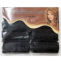 satin roller curler LARGE size hair accessories