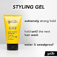 Got2B Schwarzkopf Glued Spiking Glue Hair Gel, Water Resistant, Strong Hold for Up to 72 Hours, 150 ml