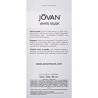 Jovan White Musk by Jovan for Men - 3 Ounce EDC Spray