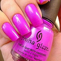 China Glaze Nail Polish, Purple Panic, 0.5 Ounce