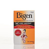 Bigen Permanent Powder Hair Color 46 Light Chestnut, 0.21 Ounce (Pack of 1)