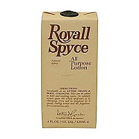 Royall Spyce By Royall Fragrances For Men. All Purpose Lotion 4.0 Oz (Packaging May vary)