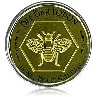 Honey House Naturals Bee Bar, Vanilla, Large, 2 Ounce