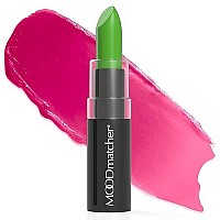 Fran Wilson Moodmatcher Lipstick, Green Original Color-Change Lipstick - 12 Hour Long Wear, Enriched With Aloe & Vitamin E For Ultra-Hydration, Waterproof, Smudgeproof & Kissproof 0.12 Oz (3.5G)