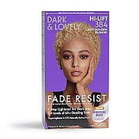 SoftSheen-Carson Dark and Lovely Fade Resist Rich Conditioning Hair Color, Permanent Hair Color, Up To 100 percent Gray Coverage, Brilliant Shine with Argan Oil and Vitamin E, Light Golden Blonde