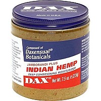 Dax Jamborandi Plus Indian Hemp Deep Conditioning Moisturizer 7.50 Oz