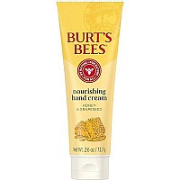 Burt's Bees Hand Cream, (Package May Vary) Honey & Grapeseed Oil 2.6 Ounce