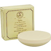 Taylor of Old Bond Street Sandalwood Hard Shaving Soap Refill, 3.5-Ounce, (01051)