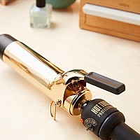 Hot Tools Pro Artist 24K Gold Curling Iron | Long Lasting, Defined Curls (1-1/2 in)