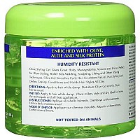 Fantasia Ic Hair Polisher Olive Styling Gel With Sparkle Lites, 16 Oz